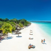 From Falmouth: Seven Mile Beach, Margaritaville & Ricks Cafe
