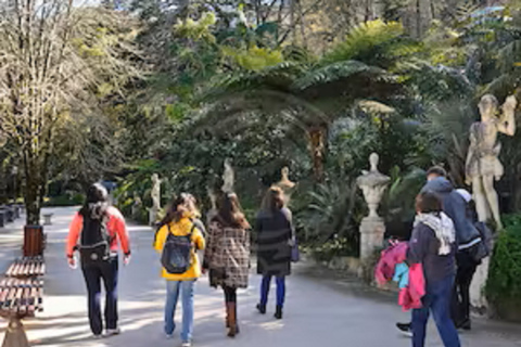 Tour a piedi del centro di Sintra con Regaleira e Palazzo BiesterPunto di incontro del tour a piedi del centro di Sintra