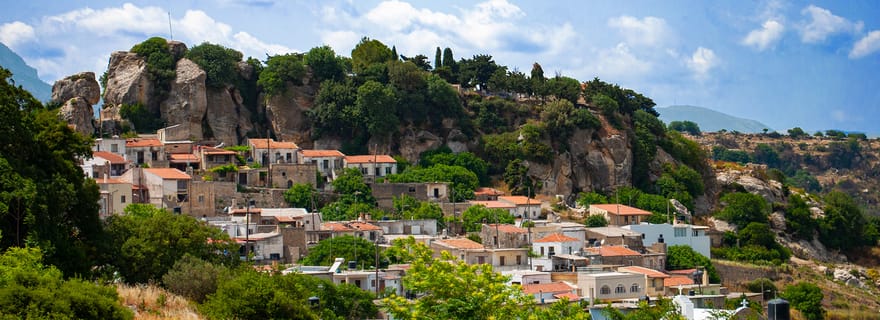 Visite privée du cœur de la Crète au sud et dégustation de vin