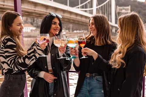 Budapest: Solnedgångskryssning med 3 cocktails - Winter Edition