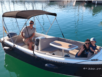 Benalmadena: Boat Rental with No License Required