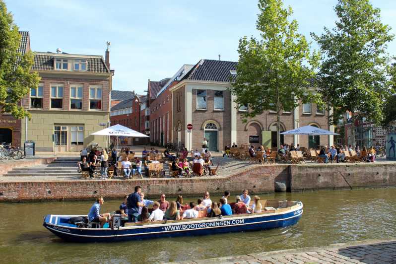Groningen: Open Boat City Canal Cruise