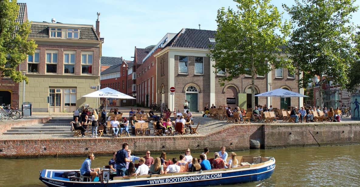 Impressie van Groningen: Rondvaart door de stadsgrachten