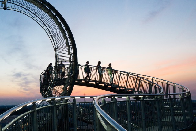 Visit Duisburg Guided Evening Tour at "Tiger and Turtle" in Meiningen, Germany