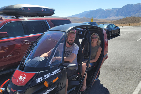 De Las Vegas: Aventura de carro elétrico autônomo na Red RockDe Las Vegas: Red Rock Electric Car Self Drive Adventure