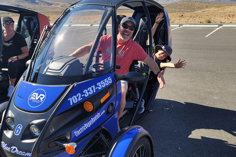 De Las Vegas: Aventura de carro elétrico autônomo na Red RockDe Las Vegas: Red Rock Electric Car Self Drive Adventure