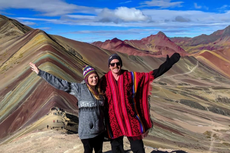 Ausflug zum Regenbogenberg von Cusco aus.Von Cusco aus: Exkursion zum Regenbogenberg.