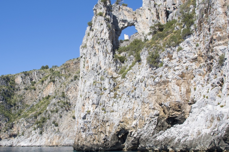 Palinuro: boottocht langs de kust en bezoek aan de blauwe grot