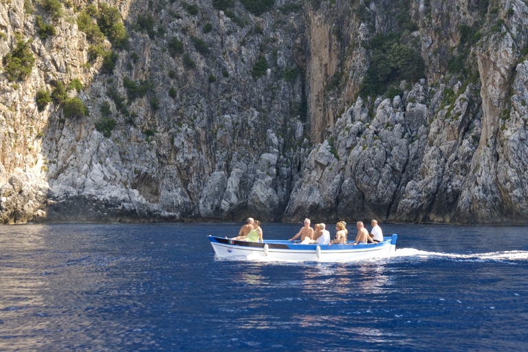 Palinuro: Boat Trip along the Coast & Blue Grotto Visit