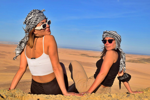 Hurghada: Sahara Desert Quad Tour Beduin Town & Camel Ride