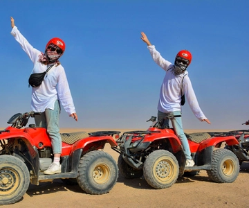 Hurghada: Desert Quad, Bedouin Village, and Camel Ride Tour