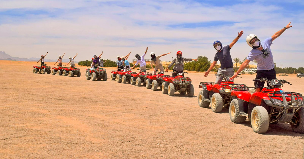 Hurghada Passeio De Quadriciclo No Deserto Aldeia Bedu Na E Passeio