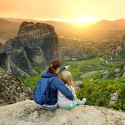 Meteora: Sunset Small Size Tour with Monasteries & Caves