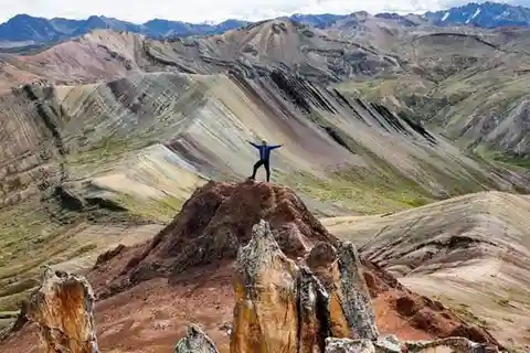 De Cusco: Excursão à montanha Palccoyo dia inteiro