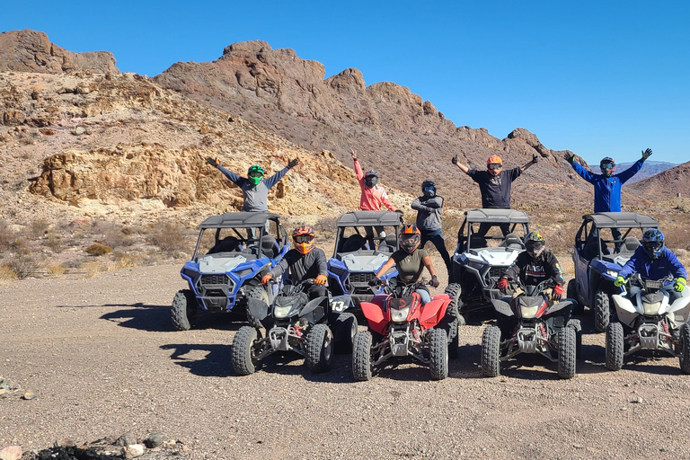 Las Vegas : Eldorado Canyon : visite guidée d'une demi-journée en ATV/UTVVisite d'une demi-journée du canyon d'Eldorado en quad monoplace