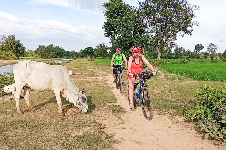 Fietstocht door Battambang op het platteland van een hele dag