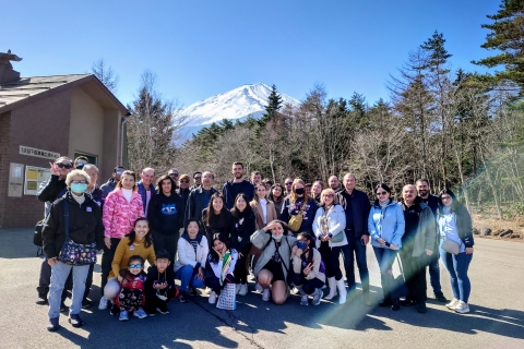De Tokyo au Mont Fuji : excursion d'une journée et croisière à HakoneExcursion avec déjeuner depuis la statue LOVE, retour en car