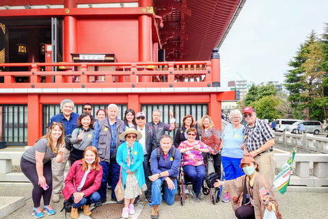 Tokyo: Tour panoramico mattutino in autobusTour da Matsuya Ginza