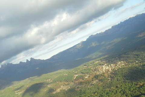 Serra-di-Scopamène: Private Sunset Hike with Snacks and Wine