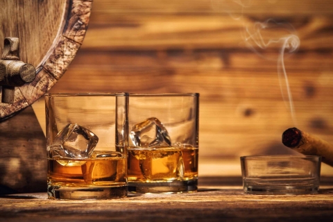 De originele whisky-proeverijEdinburgh: Schotse whiskyproeverij