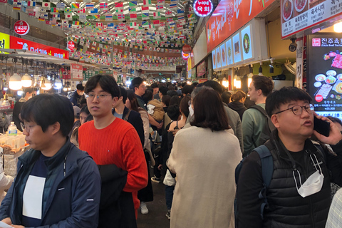 Seoul: Guidad Foodie Walking Tour med provsmakningarSeoul: Hemlig rundtur med mat