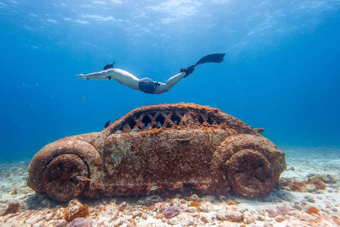 Cancún: snorkelen in MUSA en bij Manchones