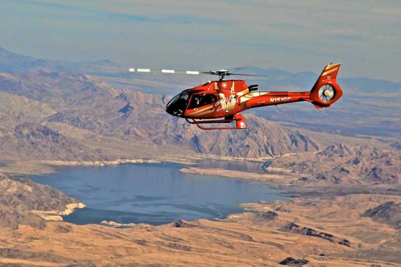 Vegas : Excursion VIP en hélicoptère à West Rim + option Skywalk