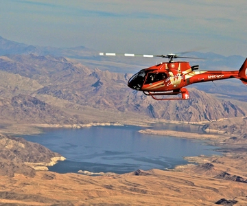 Vegas: VIP West Rim Helicopter Tour + Skywalk Option