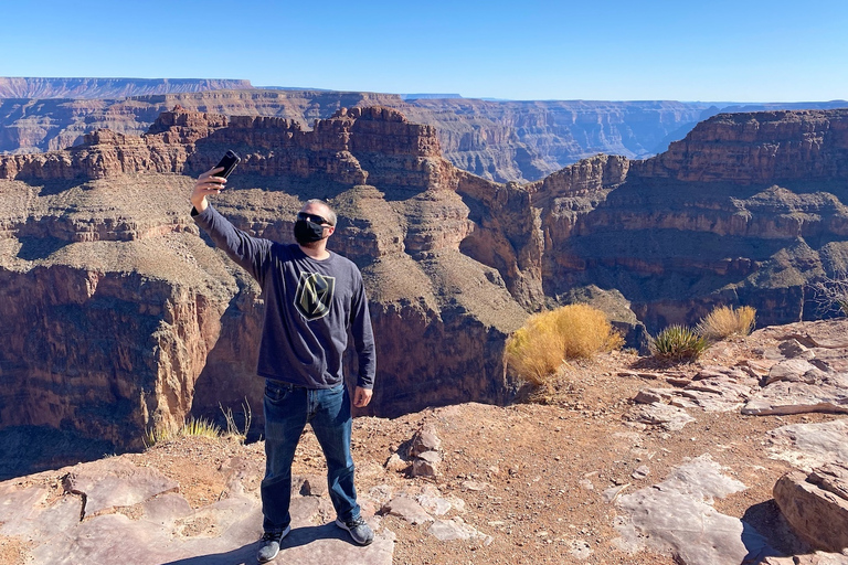 Vegas: VIP West Rim Helicopter Tour + Skywalk Option Helicopter Tour With Landing at Grand Canyon West Rim