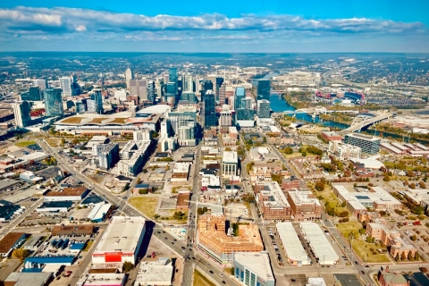 Nashville : Une expérience premium en hélicoptère dans le centre ville