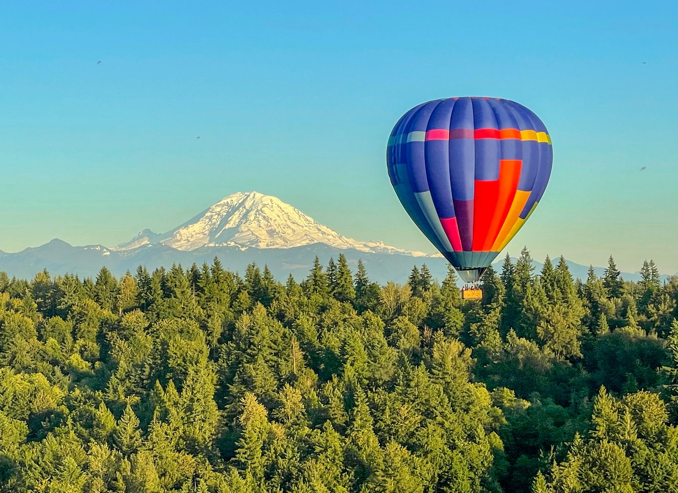 Seattle: Mt. Rainier solopgangsvandring i varmluftsballon