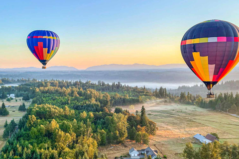 Walla Walla: Wine Country Hot Air Balloon Flight at Sunset
