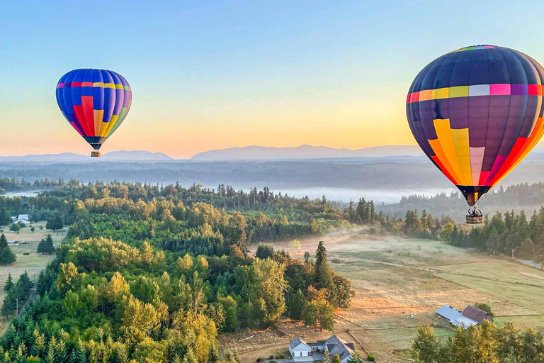Walla Walla: Wine Country Hot Air Balloon Flight at Sunset