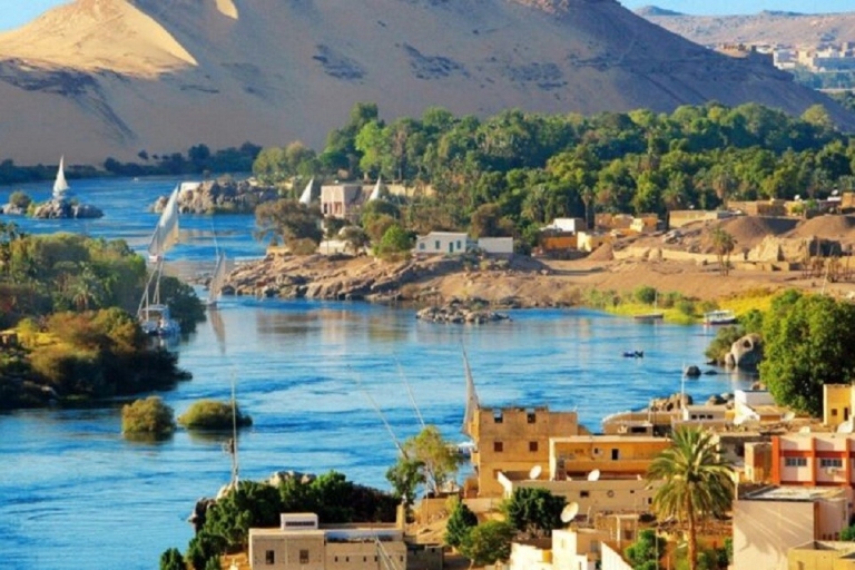 Von Hurghada: 6-tägige Kreuzfahrt nach Assuan mit Heißluftballon
