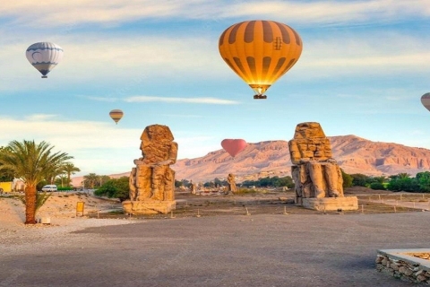 Z Hurghady: 6-dniowy rejs balonem do Asuanu