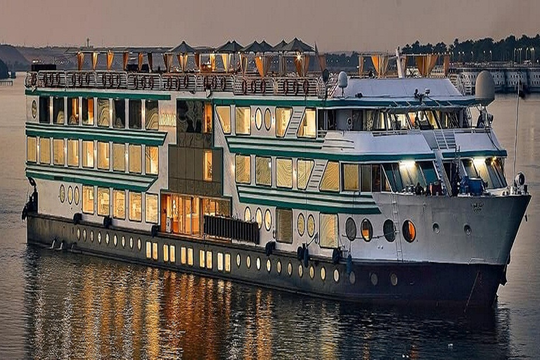 Van Hurghada: 6-daagse cruise naar Aswan met heteluchtballon