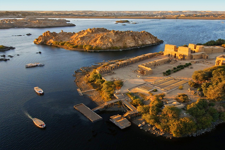 Van Hurghada: 6-daagse cruise naar Aswan met heteluchtballon