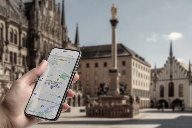 München: zelfgeleide historische wandeltocht door het stadscentrum
