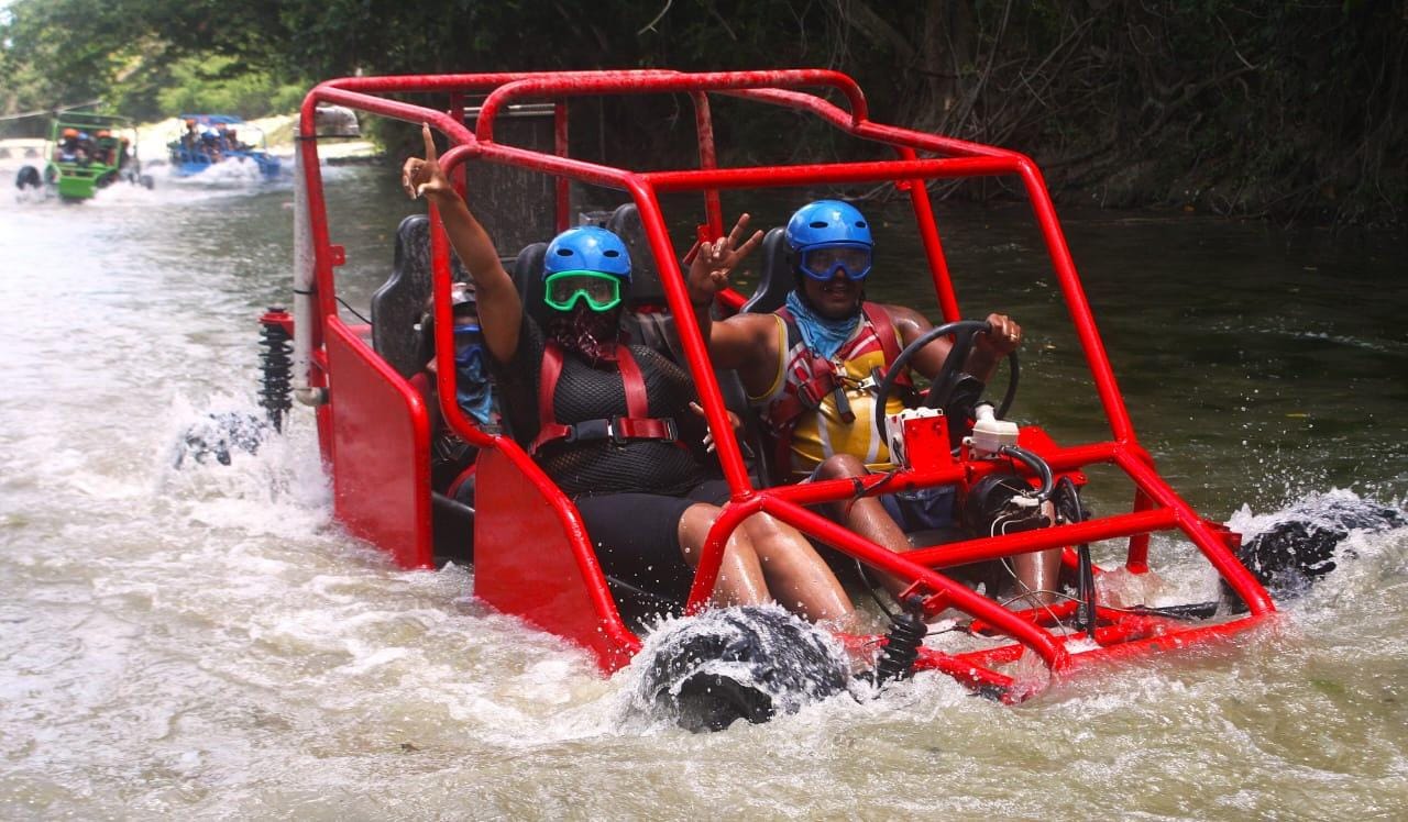 Puerto Plata: Buggy-Tour durch Fluss und Strand