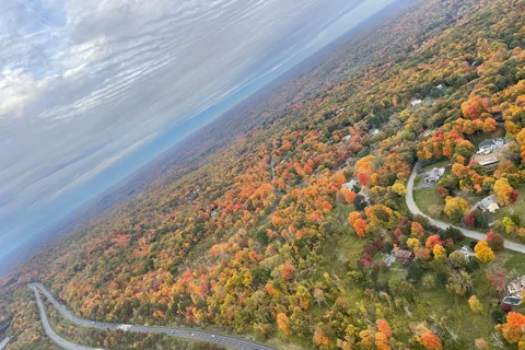 Charter privat cu elicopterul Fall Foliage din NYC