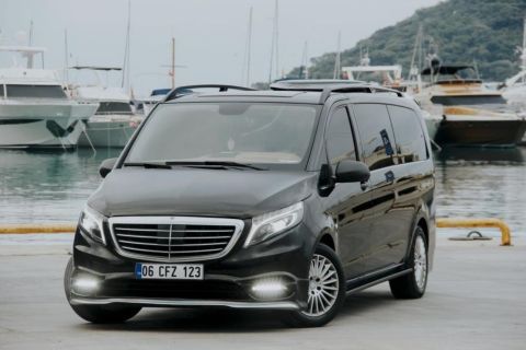 Bodrum: Private Airport Transfer by Mercedes with Pickup