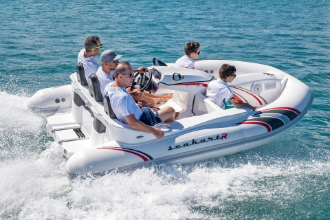 Dubai: Self-Drive Boat Tour with Snacks, Swimming & Photos 120mins SeaNic PicNic - Self-drive Boat Tour