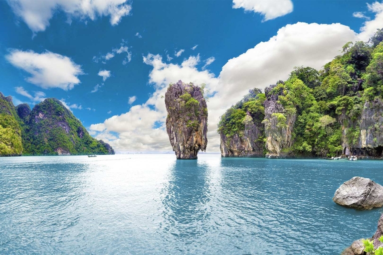Khao Lak : Canoë de mer du crépuscule de James Bond et plancton rougeoyant