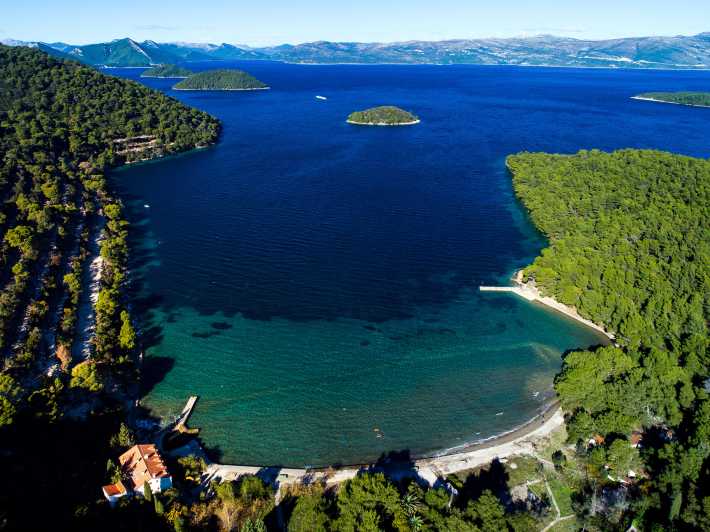 From Dubrovnik: Mljet Island Private Boat Tour with Swimming