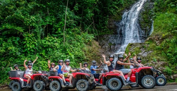 Manuel Antonio: ATV Adventure with Rainforest and Waterfalls