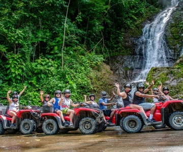 Manuel Antonio: Aventura en quad con selva y cascadas