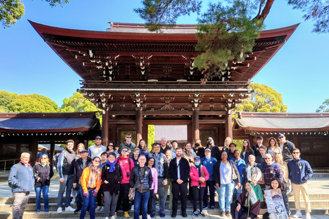 Tokyo: Tour panoramico mattutino in autobusTour da Matsuya Ginza