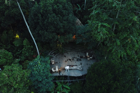 Ubud: Visita Guiada a la Terraza de Arroz de Tegalalang y Billete ColumpioExcursión con traslados a/desde el centro de Ubud