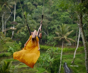 Ubud: Tegalalang Rice Terrace Photos Tour with Swing Ticket