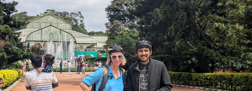 Bangalore : visite de la ville en moto avec un expert local